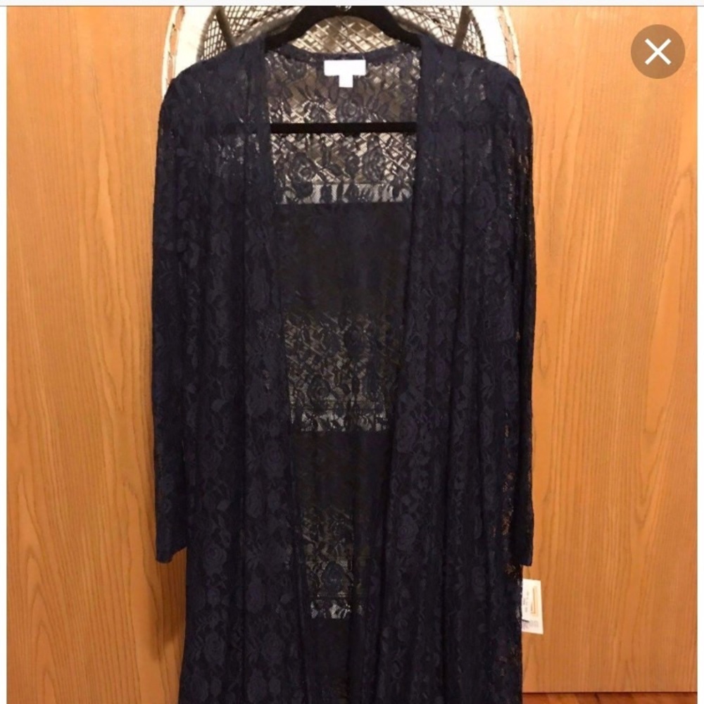 Large Navy Blue Sarah Lularoe